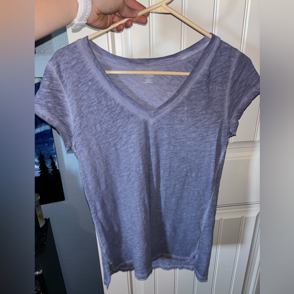 Ana Women’s Blue Casual Tee, size medium